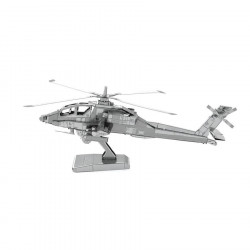 Jeu de construction maquette 3D MetalEarth - hélicoptère AH64 Apache