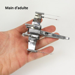 Jeu de construction maquette 3D MetalEarth - hélicoptère AH64 Apache