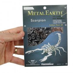 Jeu de construction maquette 3D MetalEarth - Scorpion