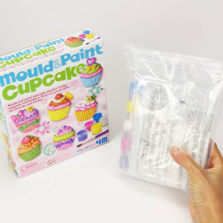 Kit moulage et peinture cupcakes 4M