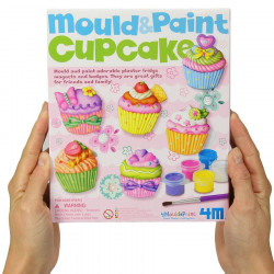 Kit moulage et peinture cupcakes 4M