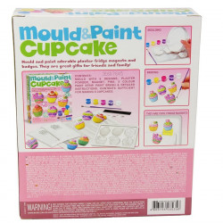 Kit moulage et peinture cupcakes 4M