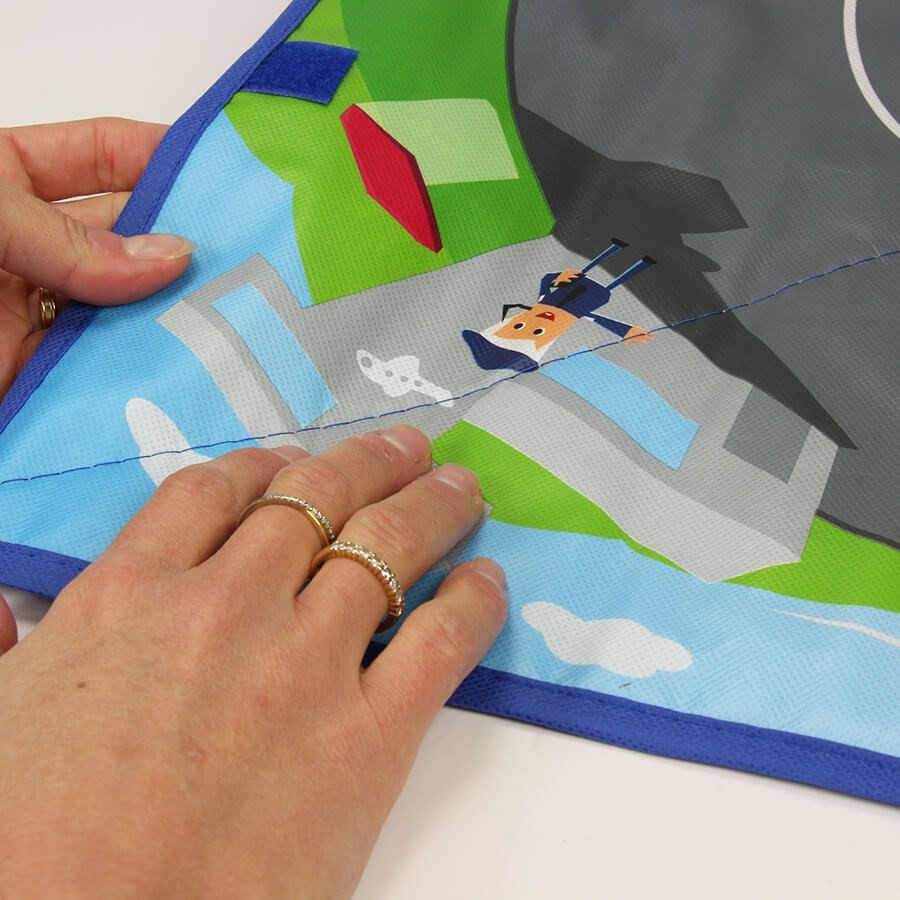 Tapis de jeu pour petites voitures jouet repliable