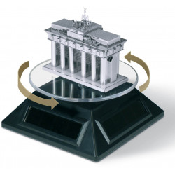 Socle rotatif solaire pour maquette et puzzle 3D
