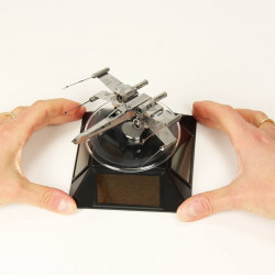 Socle rotatif solaire pour maquette et puzzle 3D