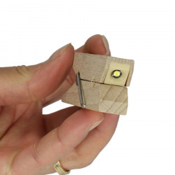 Lampe marque page pince à linge pour livre à personnaliser