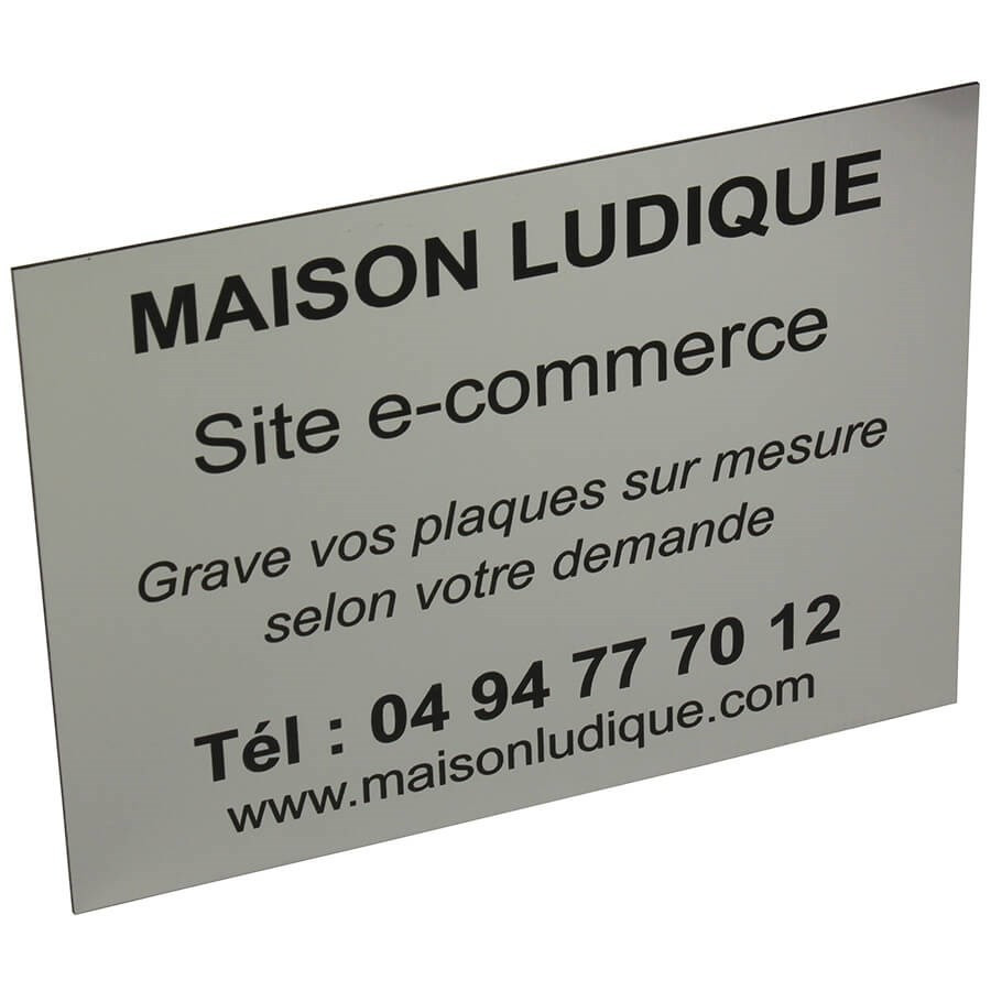 Plaque Professionnelle PVC - Plaque Gravée À Personnaliser