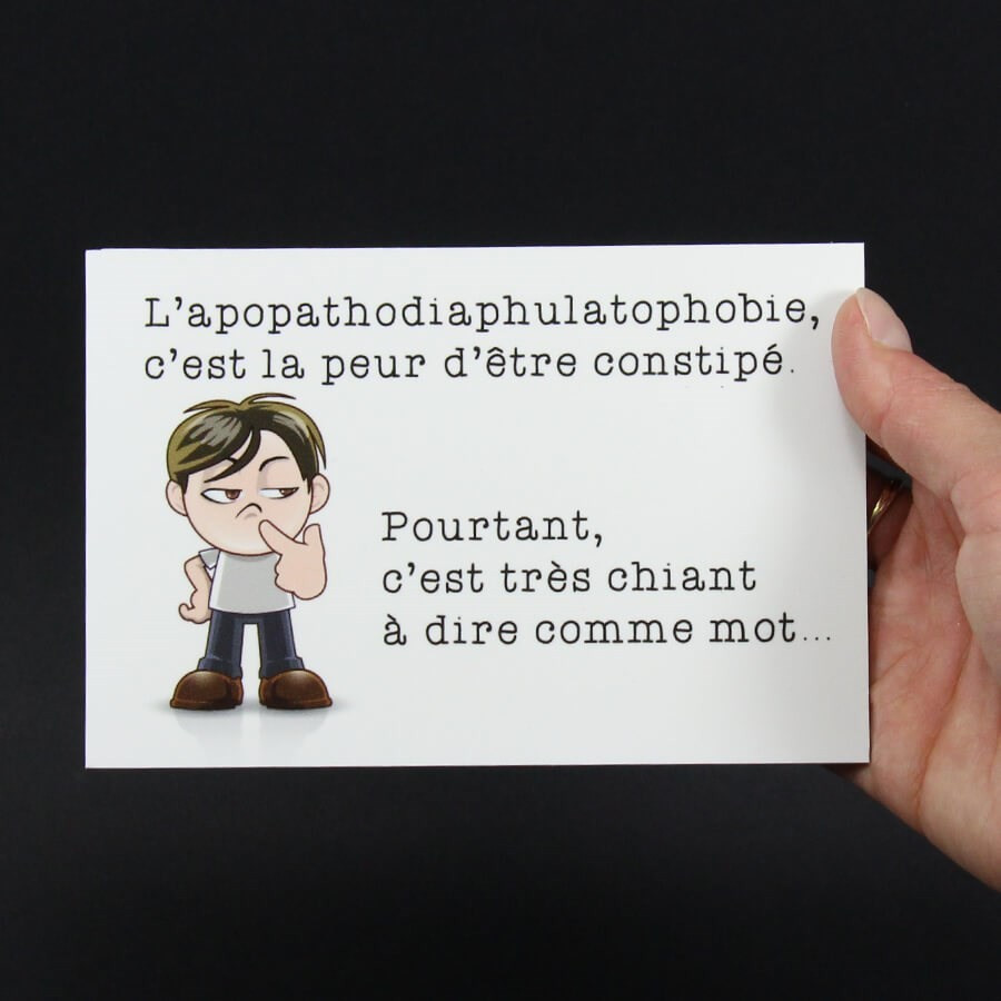 Panneau humour déco - Apopathodiaphulatophobie Panneau humour déco - Apopathodiaphulatophobie