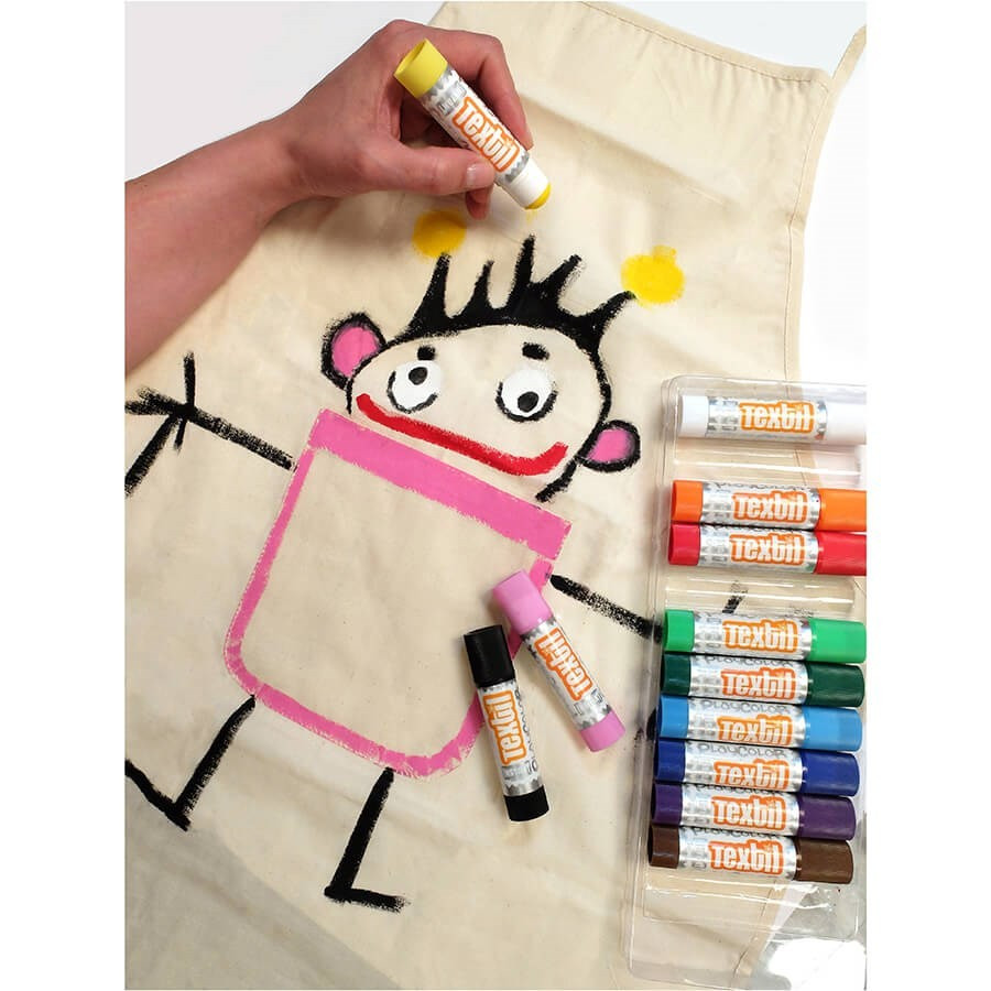 12 sticks de gouache solide PlayColor One peinture pour textiles