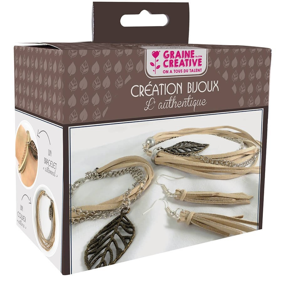 Kit DIY Graine créative Créez vos bijoux - L'authentique Kit DIY Graine créative Créez vos bijoux - L'authentique