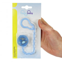 Attache sucette bébé garçon - bleu