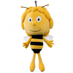 Bouillotte enfant à eau - housse peluche Maya l'abeille