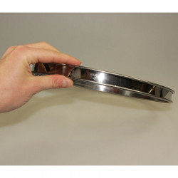 Cercle à tarte inox 24 cm h20 Gobel