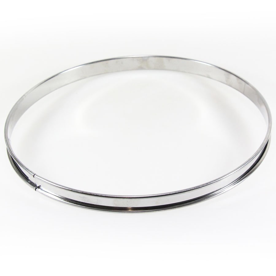 Cercle à tarte inox 28 cm h20 Gobel