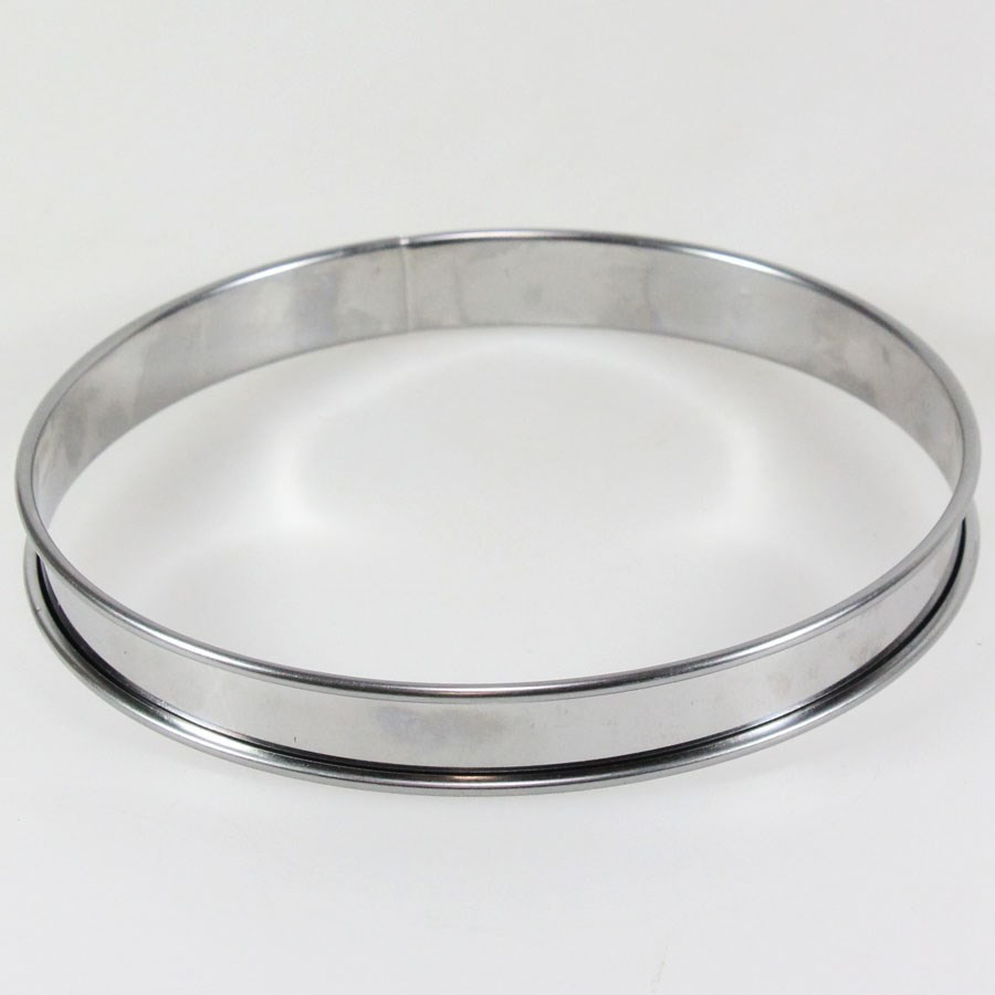 Cercle à Tarte Inox Ø 7 cm x H 1,6 cm (x6) Matfer - Cuisineaddict