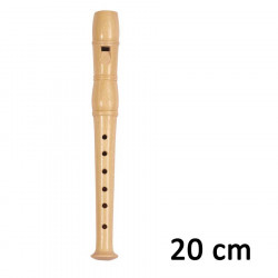 couleur aléatoire YeahiBaby Petite flûte en bois de 20 cm pour enfant 