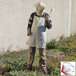 Toque de chef enfant en coton à personnaliser