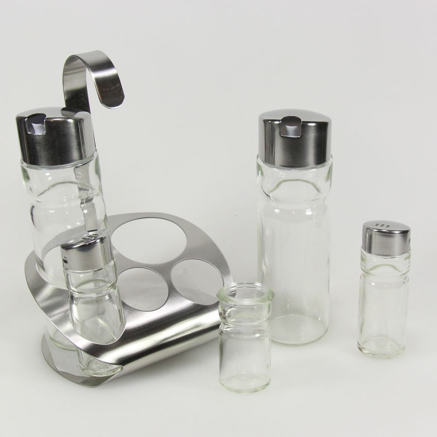 Ménagère Huile Et Vinaigre Lacor 2 Pièces - Inox - Lave-vaisselle Safe