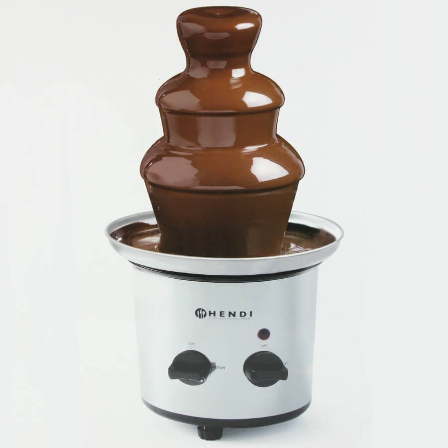 Fontaine pour fondue au chocolat inox