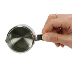 Mini pot à lait inox 8 cl