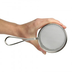 Mini panier à frites inox individuel rond 9 cm