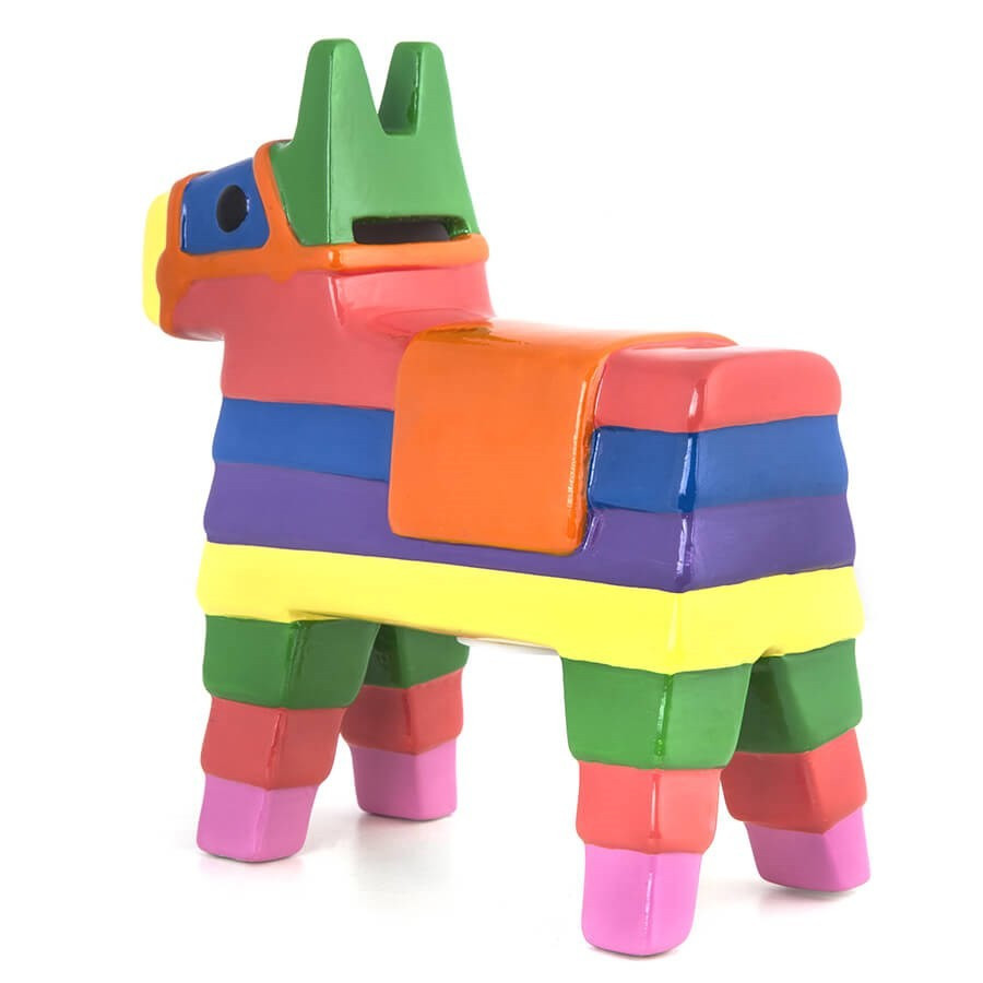 Tirelire pinata multicolore Kikkerland