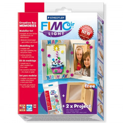 Kit cadre photo souvenir Fimo Air micro-ondes