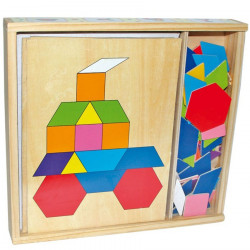 Coffret Tangram en bois