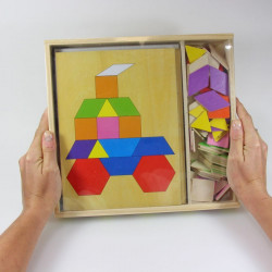 Coffret Tangram en bois