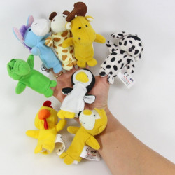 Marionnettes de doigts - animaux petits pieds
