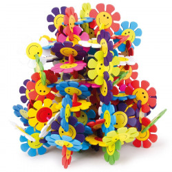 Jeu d'assemblage des fleurs