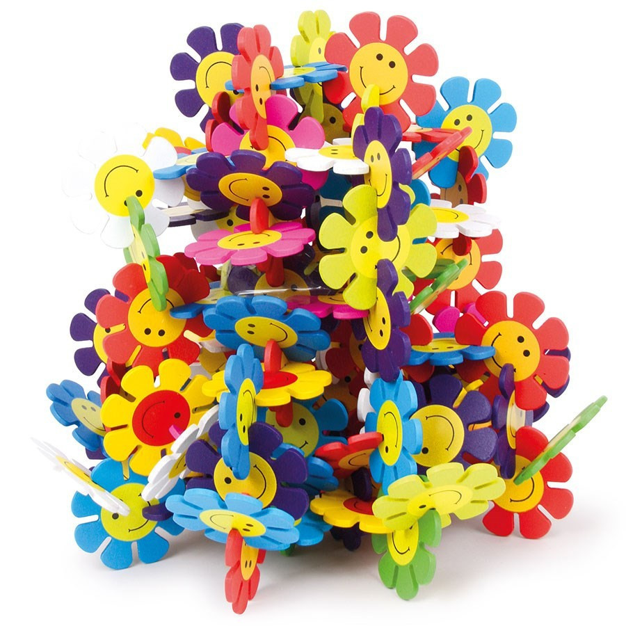 Jeu d'assemblage des fleurs Jeu d'assemblage des fleurs