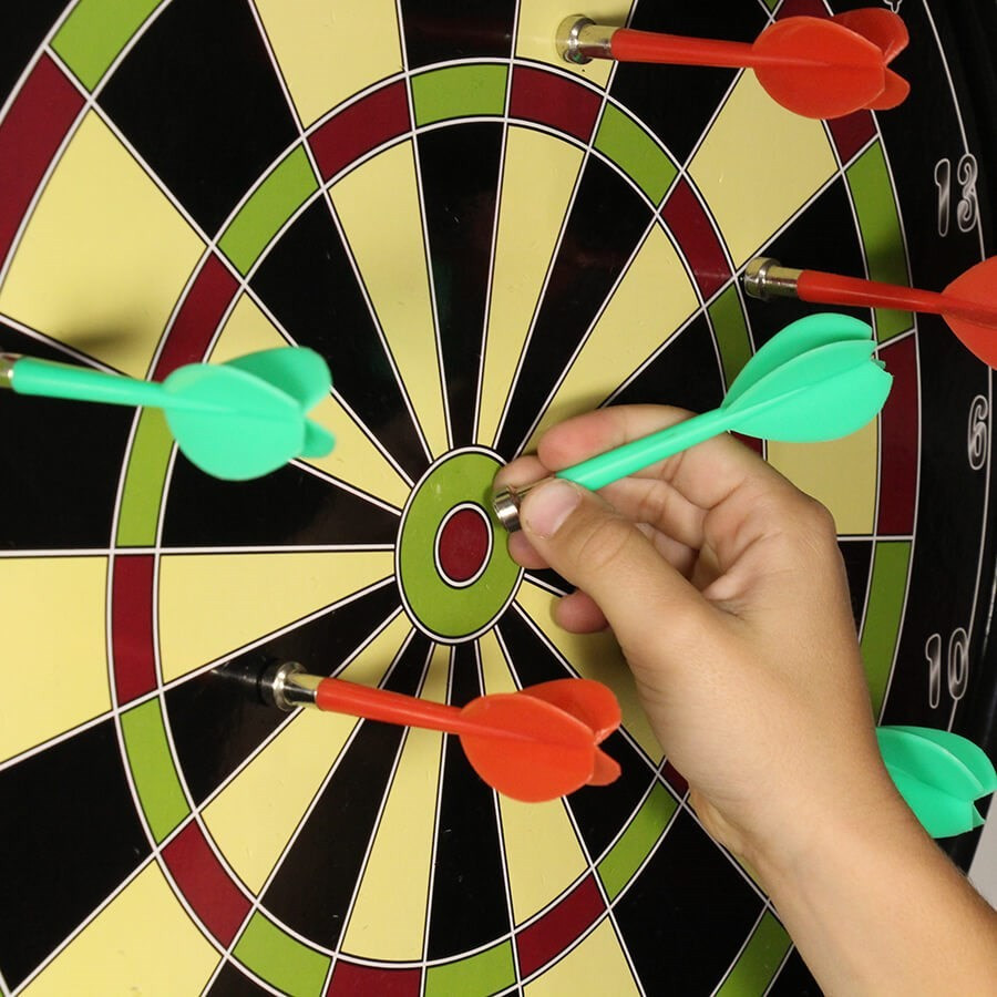 Jeu de fléchettes magnétique