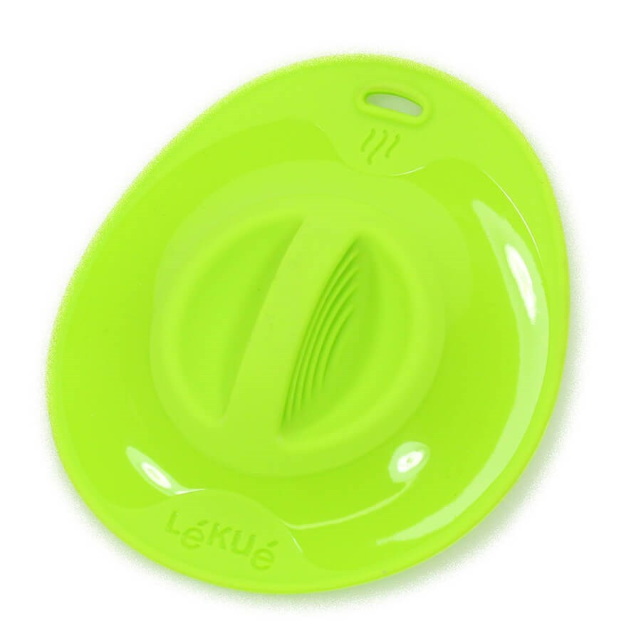 Mini couvercle silicone hermétique Lekue - vert - 10,5 cm