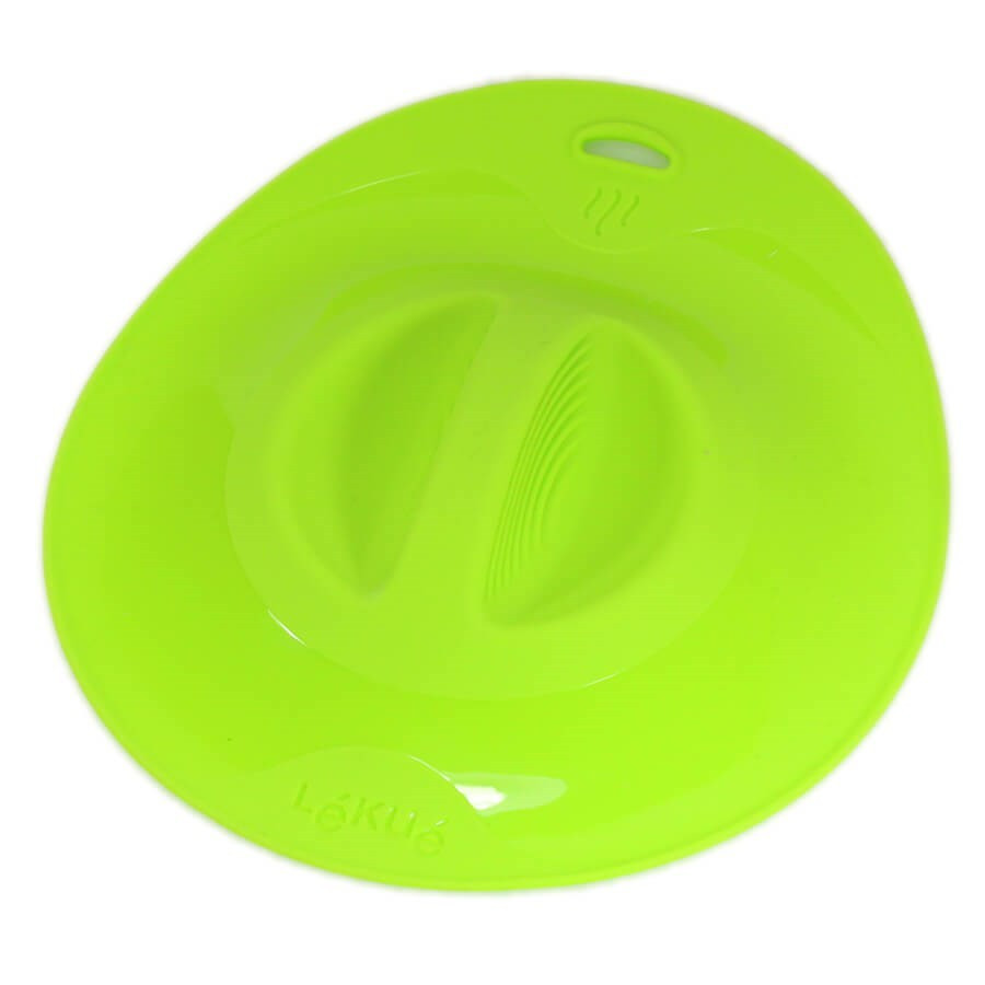 Couvercle silicone hermétique Lekue - vert - 17 cm