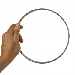 Cercle à tarte inox perforé - rond - 18 cm