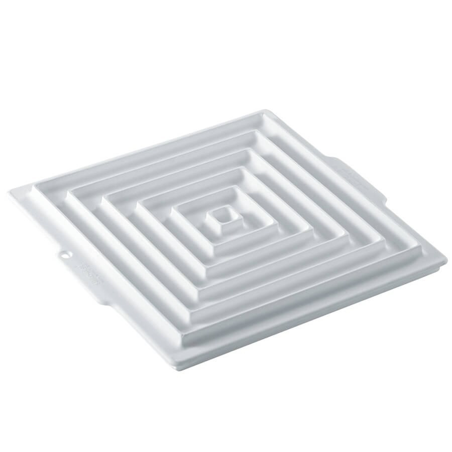 Moule silicone pour inserts carrés, double face Moule silicone pour inserts carrés, double face