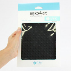 Tapis décor Pois pour moule à buche Silikomart