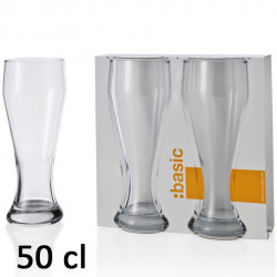 2 grands verres à bière 50 cl Montana