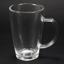 Tasse à thé en verre transparent 35 cl - Hot