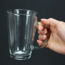 Tasse à thé en verre transparent 35 cl - Hot