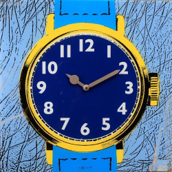 Horloge murale peinture Watch One de Nextime