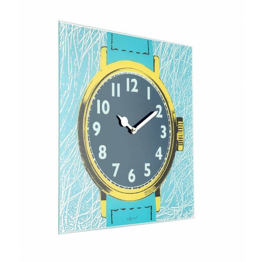 Horloge murale peinture Watch One de Nextime Horloge murale peinture Watch One de Nextime