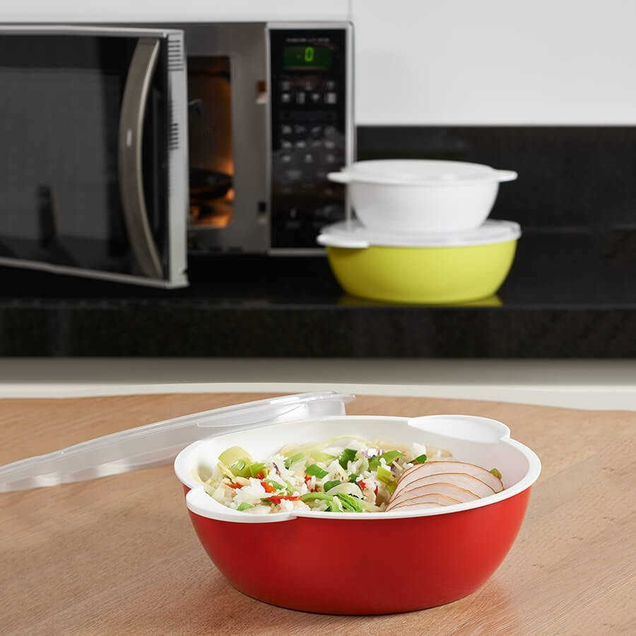 Plat pour micro onde Ping Rosti Mepal blanc 1250 ml