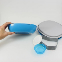 Lunch box Ellipse duo Rosti Mepal - bleu