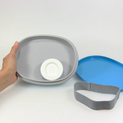 Lunch box Ellipse duo Rosti Mepal - blanc