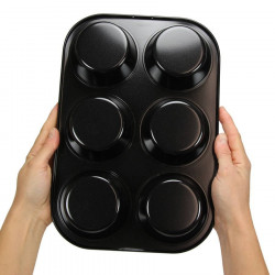 Moule plaque pour 6 gros muffins Tala