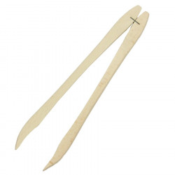 Pince à cornichon en bois 24 cm