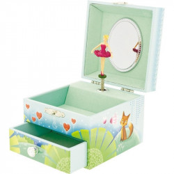 Boîte à bijoux pour enfants, boîte à bijoux musicale personnalisée, boîte à  bijoux pour filles, boîte à bijoux personnalisée avec musique, cadeau de  fille de fleur -  France