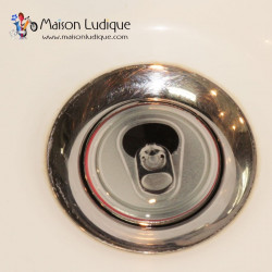 Bouchon clapet de lavabo Pluggy Wenko - canette